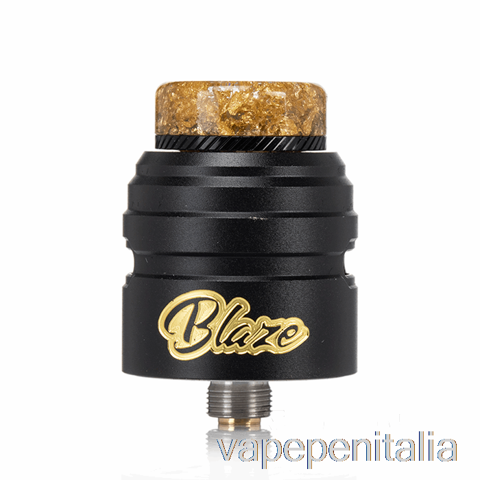 Vape In Italia Creazioni Thunderhead Blaze Solo 24mm BF RDA Oro Nero